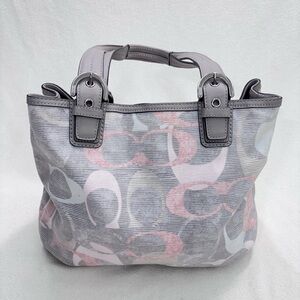 Coach Soho Optic Linen Hobo Bag